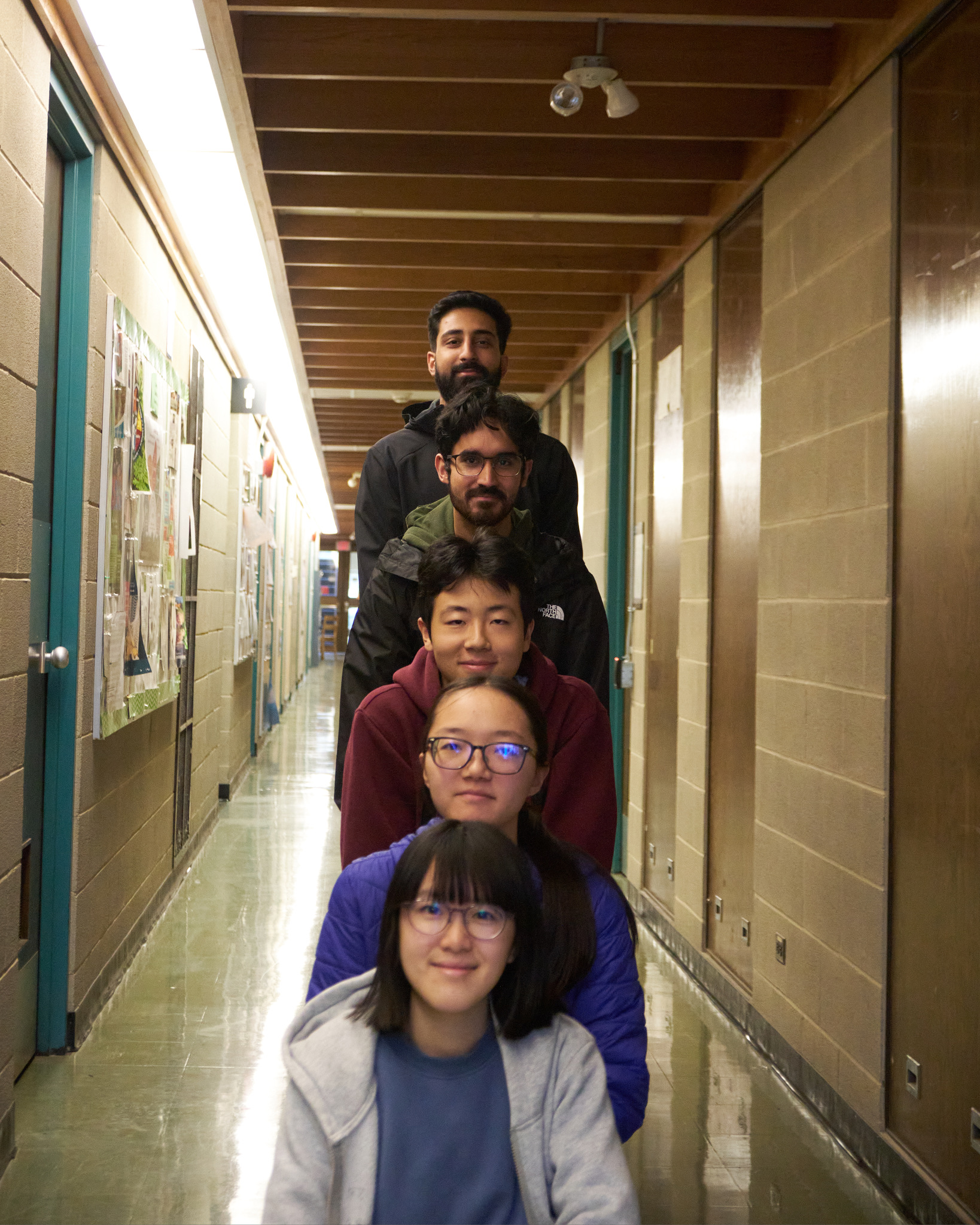 Members of the UBC Agrobot team